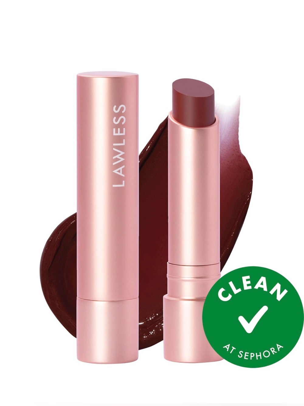 LAWLESS Forget Filler Lip Plumping Line Smoothing Tinted Balm Stick Sugarplum